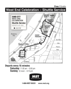 MST Shuttle Map